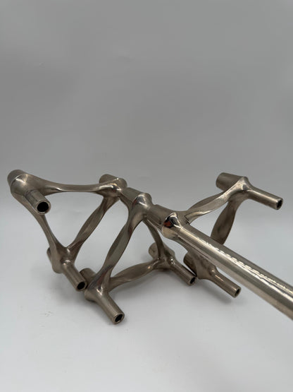 Vintage Kerzenhalter "Stecksystem" von Werner Stoff für BMF Nagel, Chrom