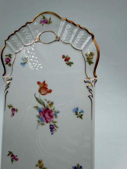 Vintage Wandbrett "Maria Sommerstrauß" von Rosenthal mit Golddekor