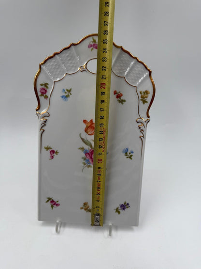 Vintage Wandbrett "Maria Sommerstrauß" von Rosenthal mit Golddekor
