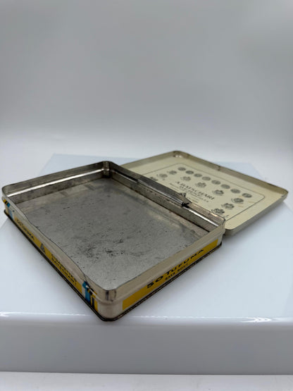 Vintage Blechdose Tufuma von Batschari, Art Deco