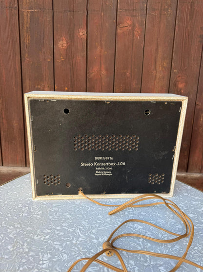 Vintage Lautsprecherbox von Loewe Opta, Mid-Century Modern