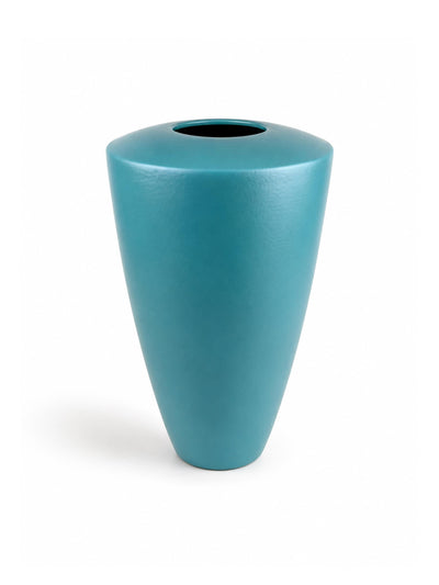 Vintage Ceramic Vase "Provence" by ASA, Turquoise-Petrol Green