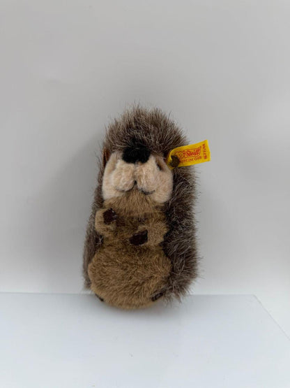 Vintage Steiff Igel Plüschtier "Button in Ear" Sammlerfigur