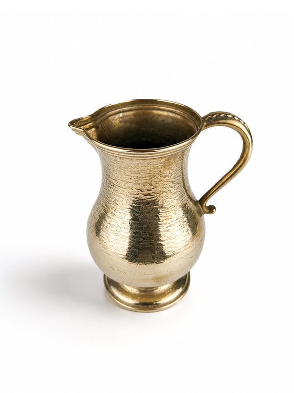 Vintage Messingvase Mid-Century, 19 cm, 1950er Jahre