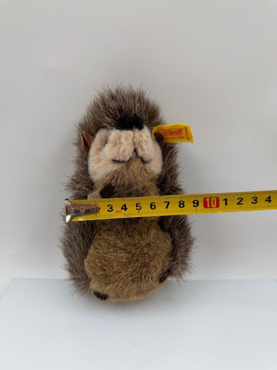 Vintage Steiff Igel Plüschtier "Button in Ear" Sammlerfigur