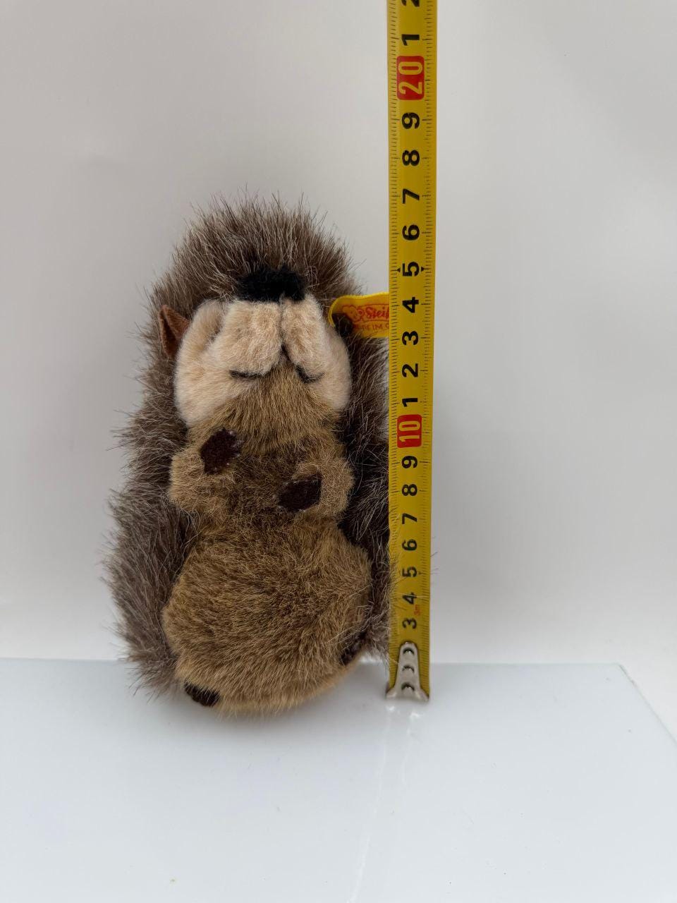 Vintage Steiff Igel Plüschtier "Button in Ear" Sammlerfigur