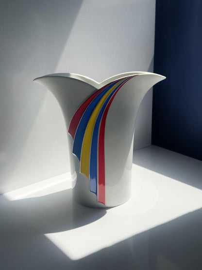 Vintage Tulpenvase von Thomas, Postmodern 1980er
