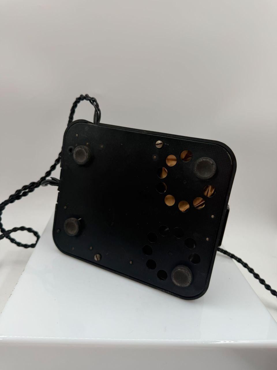 Vintage Bakelit Wählscheibentelefon, Deutschland, 1960er Jahre