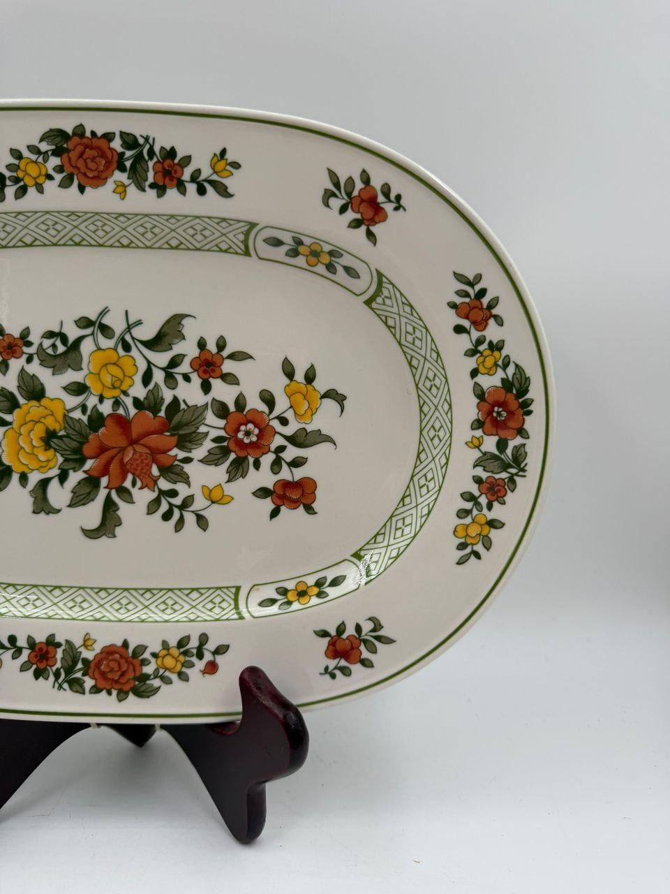 Vintage Servierplatte "Summer Day" von Villeroy und Boch, oval