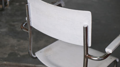Vintage Freischwinger Armlehnstuhl von Ladislav Žák, Bauhaus