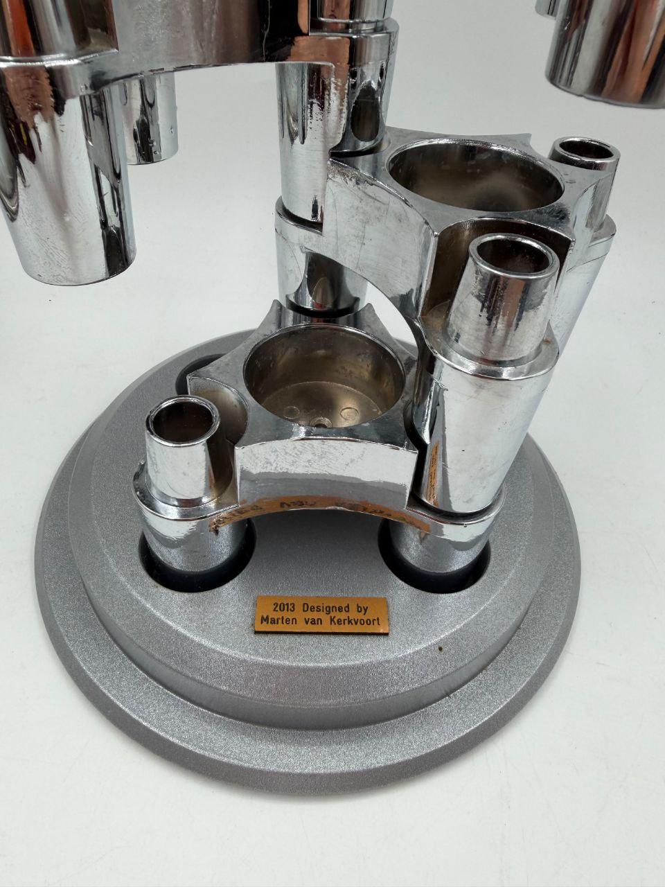 Vintage Kerzenhalter Modular von Marten van Kerkvoort, Aluminium Silber