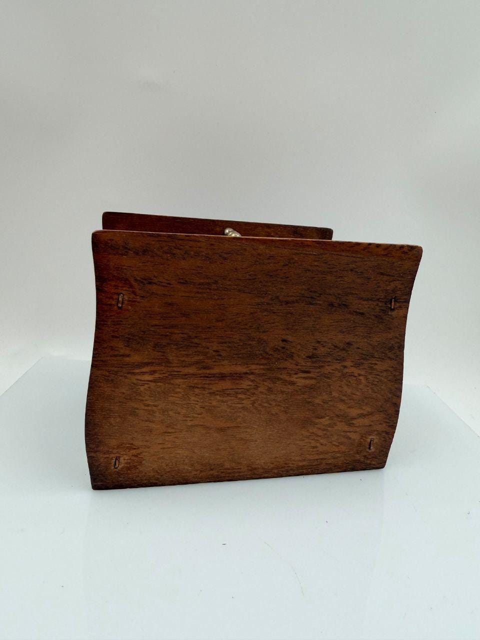 Vintage Untersetzer-Set 8-teilig, Holzbox mit Messinggriff