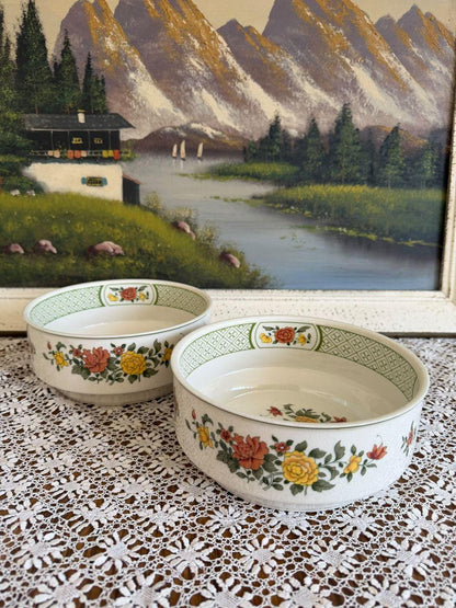 Vintage Geschirrset Villeroy und Boch Summerday für 6 Personen