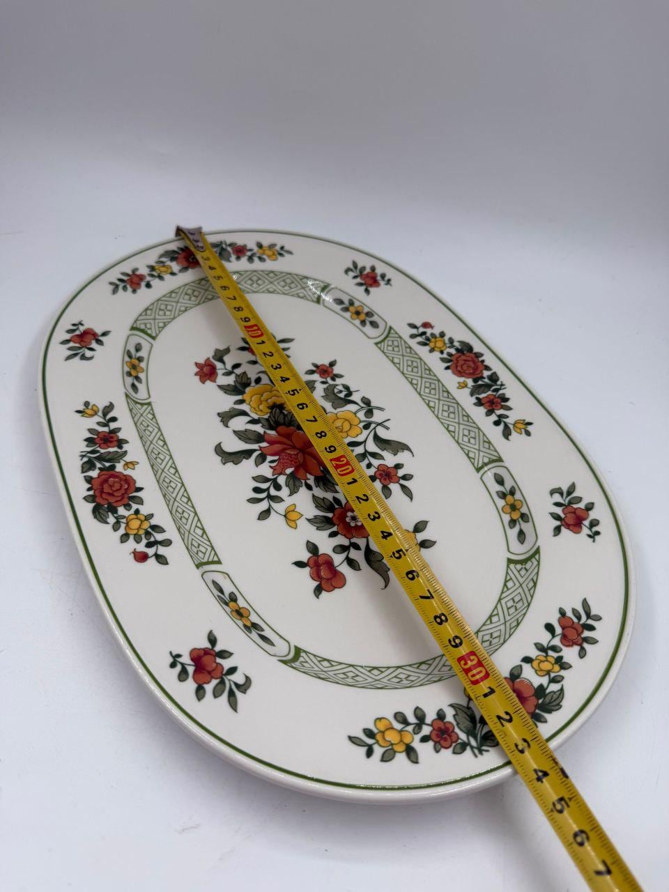 Vintage Servierplatte "Summer Day" von Villeroy und Boch, oval