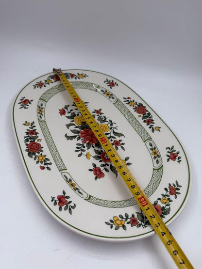 Vintage Servierplatte "Summer Day" von Villeroy und Boch, oval