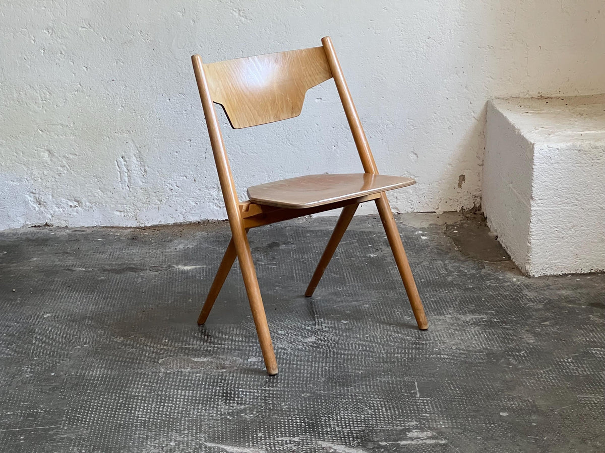 Vintage Klappstuhl, Hiller zugeschrieben
