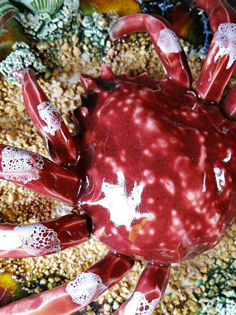 Vintage Plate Crab Caldas da Rainha Portugal