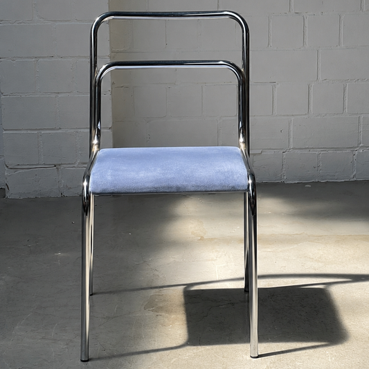 Vintage Bauhaus Stuhl aus Stahlrohr Kunstleder - Wunschfarbe