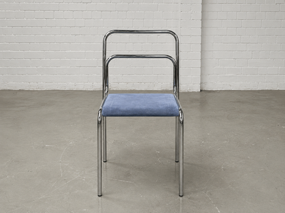 Vintage Bauhaus Stuhl aus Stahlrohr Kunstleder - Wunschfarbe