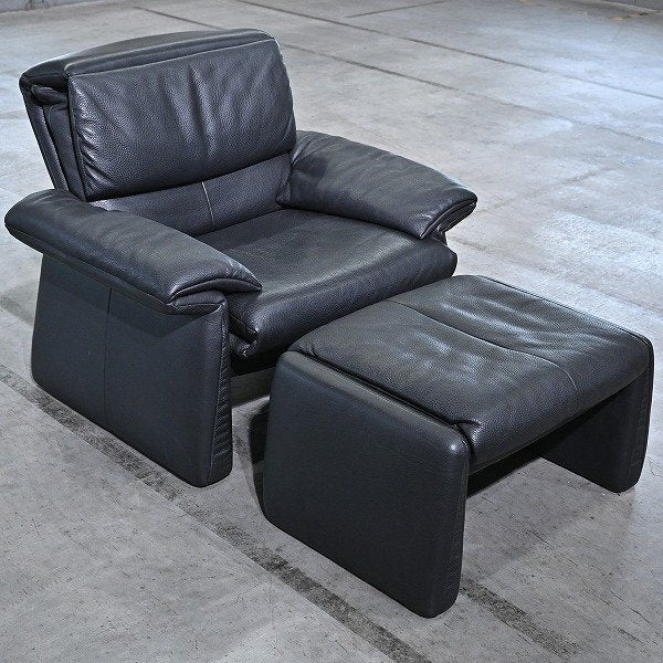 Vintage Sessel Lugan mit Ottoman von erpo