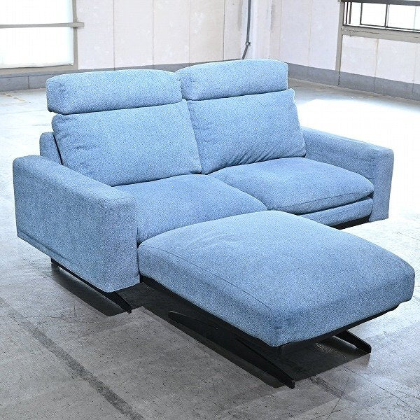 Vintage Sofa "Hercules" von HUKLA für INCOON mit Ottoman und Kopfstütze