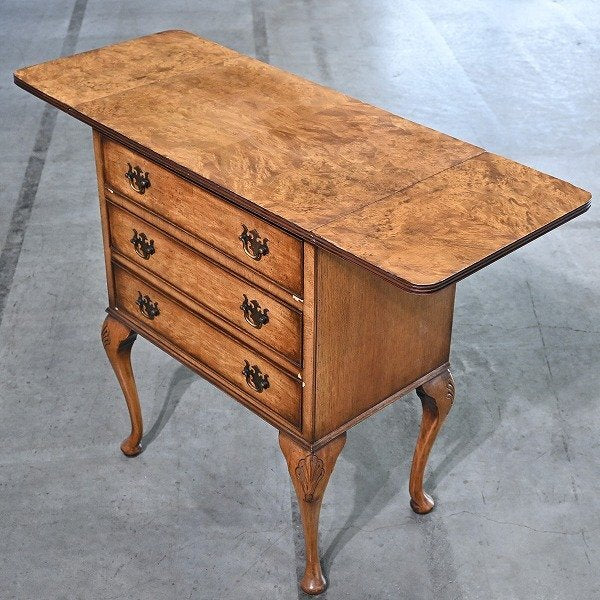 Vintage Kommode mit Drop-Leaf von Mahagoni, britisch