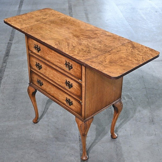 Vintage Kommode mit Drop-Leaf von Mahagoni, britisch