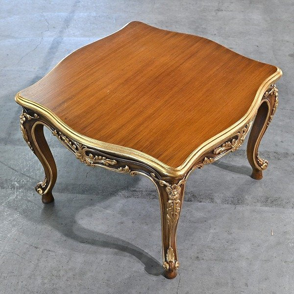 Vintage Couchtisch aus Mahagoni, italienisch, klassisch