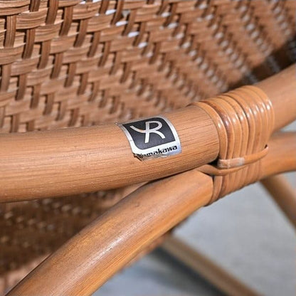 Vintage Loungesessel aus Rattan von Yamakawa Rattan