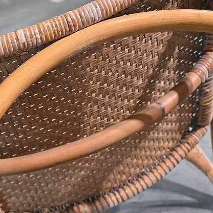 Vintage Loungesessel aus Rattan von Yamakawa Rattan