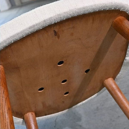 Vintage Stuhl aus Dänemark, Eiche, hoher Rücken