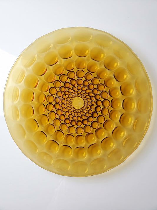 Vintage Platte "Billes" von René Lalique, Art Déco
