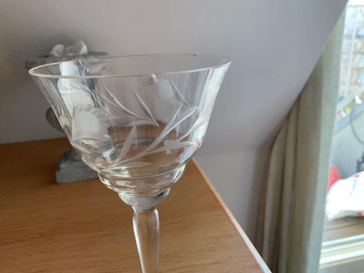 Vintage Glas Set von 17 Stück, diverse Varianten