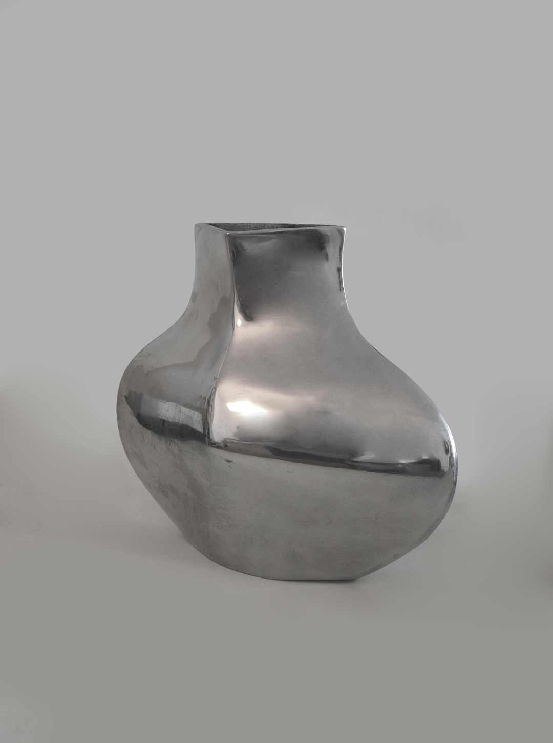 Vintage Vase Chrom