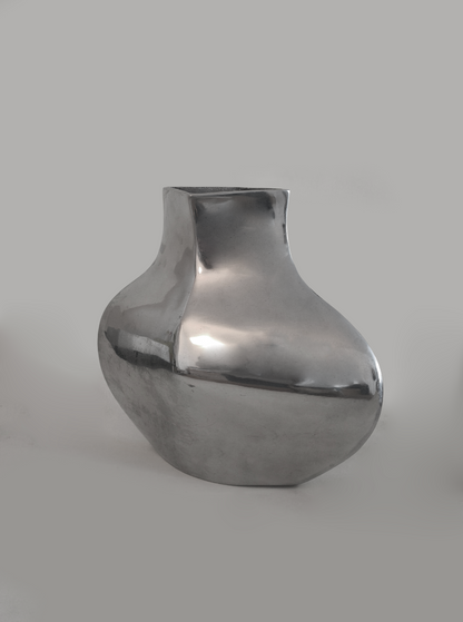 Vintage Vase Chrom