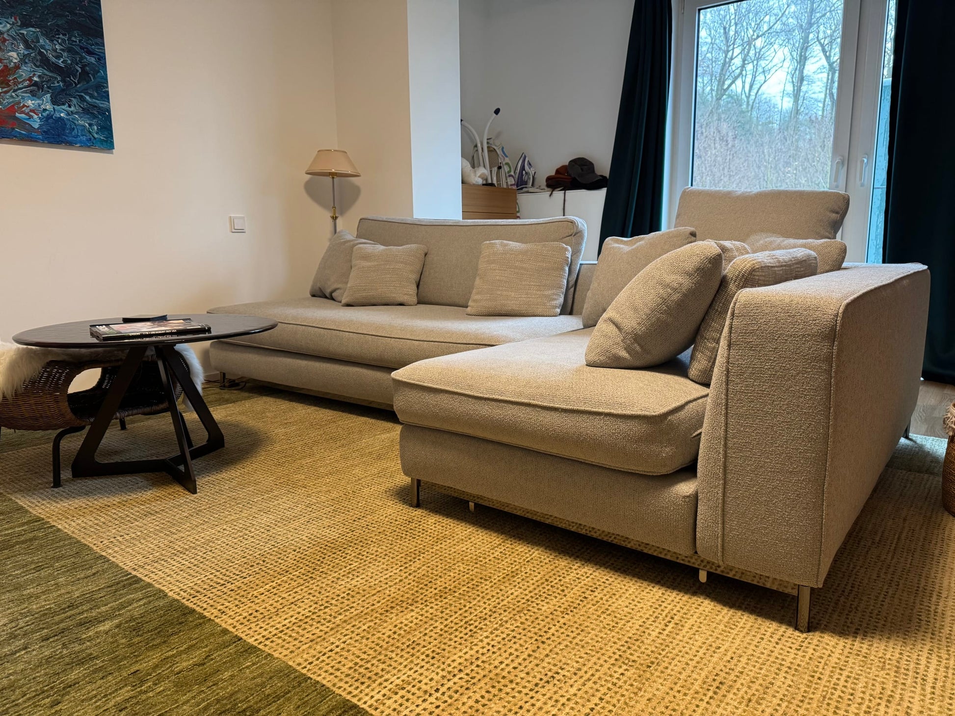 Vintage Modulsofa Albers von Minotti mit Kissenset