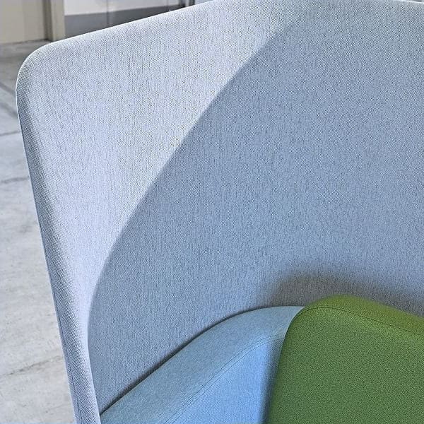 Vintage Sofa pinamo von ITOKI, Einzelsofa, halbprivat, mit Rollen, gebraucht