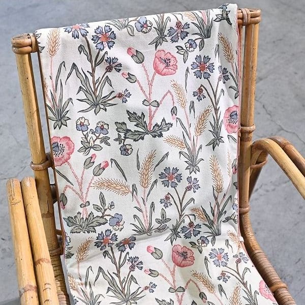 Vintage Stuhl von R. Wengler für Kbenhavn, Rattan, Armlehne, gebraucht