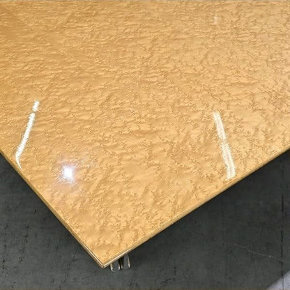 Vintage Couchtisch Wave von Giovanni Offredi für Saporiti Italia, Birds Eye Maple