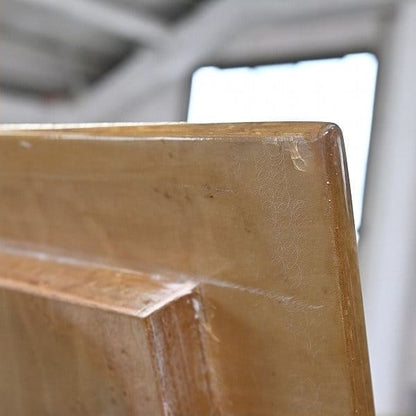 Vintage Couchtisch Wave von Giovanni Offredi für Saporiti Italia, Birds Eye Maple