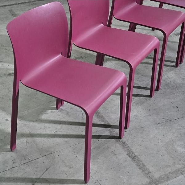 Vintage Stuhl CHAIR FIRST von Stefano Giovannoni für Magis Set von 4 stapelbar
