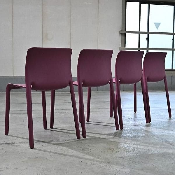 Vintage Stuhl CHAIR FIRST von Stefano Giovannoni für Magis Set von 4 stapelbar