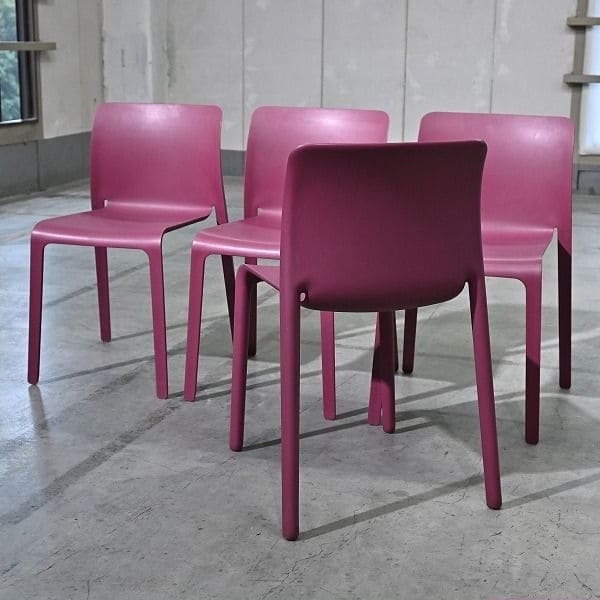 Vintage Stuhl CHAIR FIRST von Stefano Giovannoni für Magis Set von 4 stapelbar