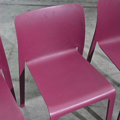 Vintage Stuhl CHAIR FIRST von Stefano Giovannoni für Magis Set von 4 stapelbar