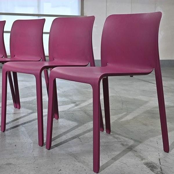 Vintage Stuhl CHAIR FIRST von Stefano Giovannoni für Magis Set von 4 stapelbar