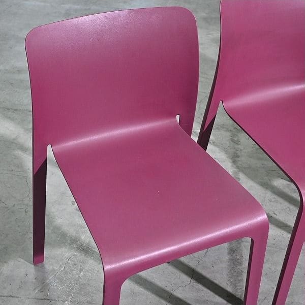 Vintage Stuhl CHAIR FIRST von Stefano Giovannoni für Magis Set von 4 stapelbar