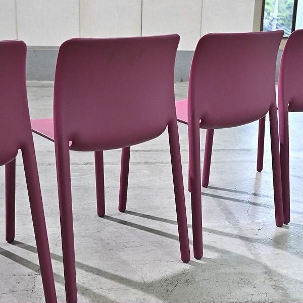 Vintage Stuhl CHAIR FIRST von Stefano Giovannoni für Magis Set von 4 stapelbar
