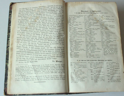 Set von 2 Vintage Büchern "Lateinisch-Deutsches Handwörterbuch" von Dr. Karl Ernst Georges