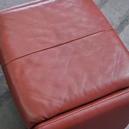 Vintage Sofa Lugano mit Ottoman von Erpo, Deutschland, Leder, gebraucht, Relaxfunktion