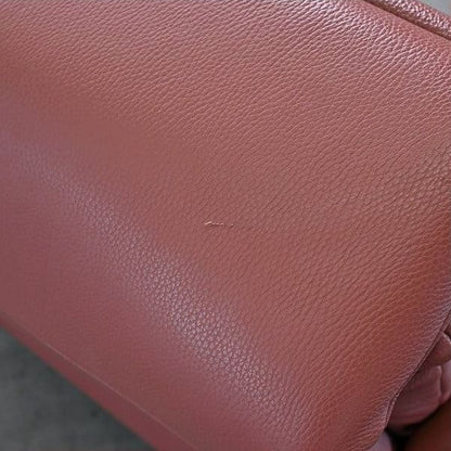 Vintage Sofa Lugano mit Ottoman von Erpo, Deutschland, Leder, gebraucht, Relaxfunktion